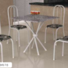 CONJUNTO MESA E CADEIRAS GRANITO - QUADRADA OU REDONDA