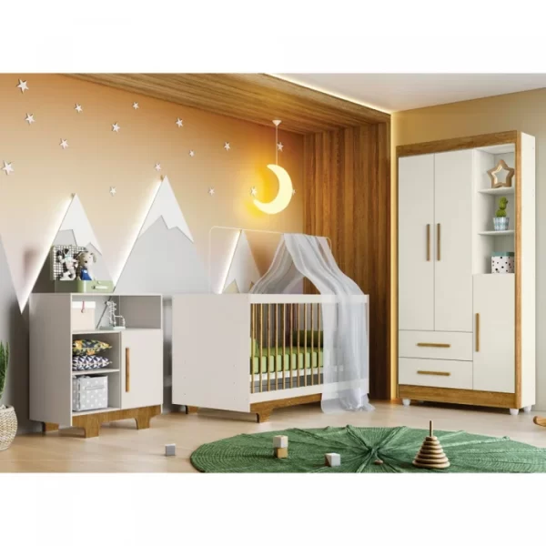 DORMITÓRIO INFANTIL FLOCOS