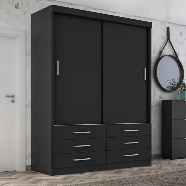 GUARDA ROUPA CAPRI 2 PORTAS - Imagem 2