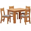 CONJUNTO MESA VIOLETA 4 CADEIRAS BRIZA - Image 2