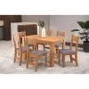 CONJUNTO MESA VIOLETA 6 CADEIRAS BRIZA