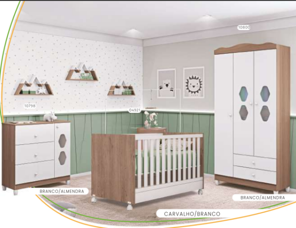 KIT DORMITÓRIO INFANTIL LOLLY