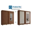 GUARDA ROUPA ILHEUS 2 PORTAS COM ESPELHO - Image 2