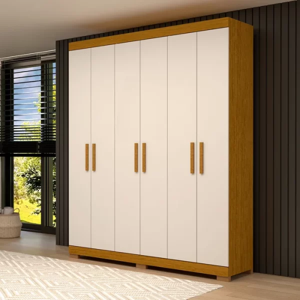 GUARDA ROUPA LANA 6 PORTAS