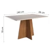 CONJUNTO MESA DELL E 6 CADEIRAS IZA - Image 3