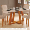 CONJUNTO MESA LIZ E CADEIRAS  BÁRBARA