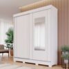 GUARDA ROUPA ILHEUS 2 PORTAS COM ESPELHO