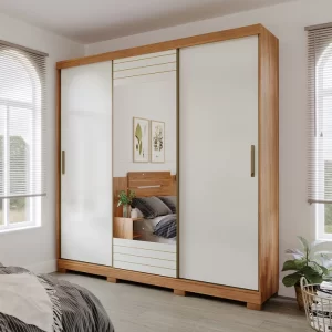 GUARDA ROUPA BÚZIOS COM ESPELHO