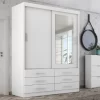 GUARDA ROUPA CAPRI 2 PORTAS - Imagem 3