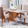 MESA AURORA 6 CADEIRAS TOPAZIO