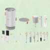 Kit Escovas Limpeza Multifuncional 20x1 Para Eletrônicos - Imagem 2