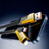 Cabo Premium Mecha Cable 4 em 1 (USB X LIGHTINING X C X C) - Image 3