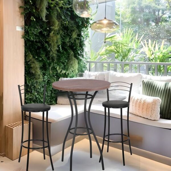 CONJUNTO BISTRO ELENA C/ BANQUETAS MILA