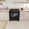 FOGÃO MFV5BB 05 BOCAS AUTOMÁTICO TAMPO DE VIDRO